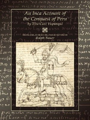 cover image of An Inca Account of the Conquest of Peru